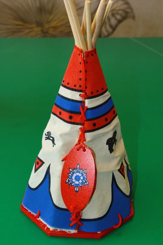 ВІГВАМ ТІПІ вигвам PAPO під фігурки 90-100мм Франція НОМЕР по каталогу № TV238 в упаковці Де купити