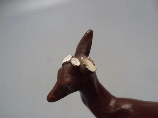 Фигура фарфор статуэтка олень ссср высота 13,8 см под реставрацию №14019 Де купити