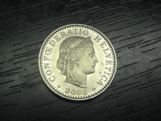 Купити 20 рапенів 2002 Швейцарія