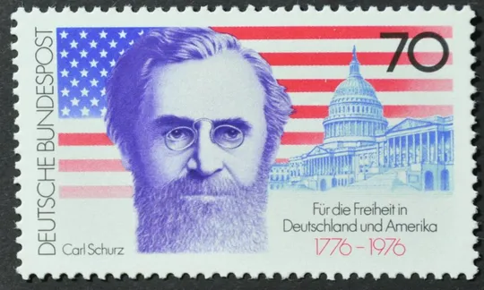ФРГ Карл Шурц, участник Гражданской войны в США 1976 Ціна