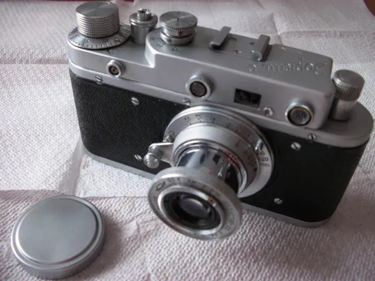 Купити Фотоаппарат Зоркий-С с подписью [Футляр, коробка картонная оригинальная, тросик] коллекционный