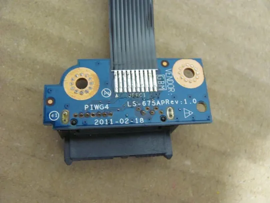 541-17 Перехідник CD/DVD PIWEG4 LS-675AP для LENOVO IdeaPad G770 G780 оригінал Інтернет-аукціон