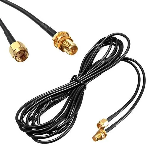 Кабель 3м удлинитель Wi-Fi RP-SMA, коаксиал, антенна Ціна