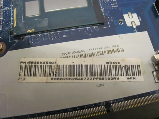 номер0110-14 материнська плата i3-5005U SR27G CG410/CG510 NM-A681 для Lenovo ideapad 100-15 100-15IBD оригінал Де купити