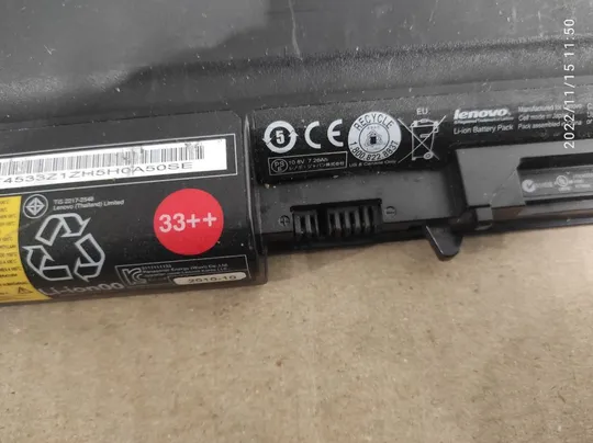 Оригінал АКБ 42T4645 42T4644 42T4645 10.8V 85WH для LENOVO R400 R61 R61i T400 T61 T61p T61u W510 З аукціону