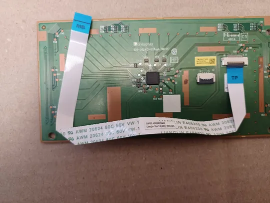 номер1058-9 тачпад сенсорна панель touchpad 0HKX75 зі шлейфом NBX00020M00 для  Dell Alienware 13 R3  оригінал З аукціону