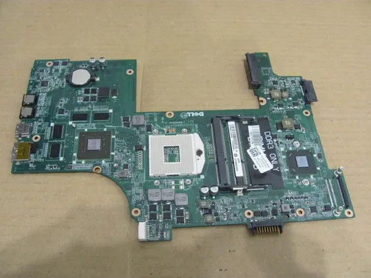 номер0227-17 материнська плата, Mainboard,Материнка,Основна плата,Системна плата,Плата системи,Laptop motherboard,мамка, ноутбучна плата DAV03AMB8E0 037F3F для DELL Inspiron 17R N7110 оригінал Ціна