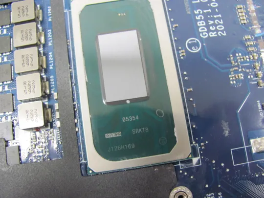 718-7 материнська плата GDB55 LA-K621P  SRKT8 Intel Xeon W-11855M для Dell Precision  7560  оригінал Інтернет-аукціон