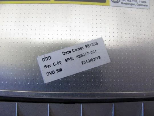 Купити номер0034-19  DVD-привід 889077-001 GT80N для HP EliteBook 8470p DVD привод Заглушка панелі CD/DVD для ноутбуків CD Зчитувач дисків Читалка оригінал