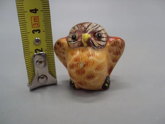 Купити Фигура керамика статуэтка миниатюра совенок Европа сова совушка высота 3,2 см №11016