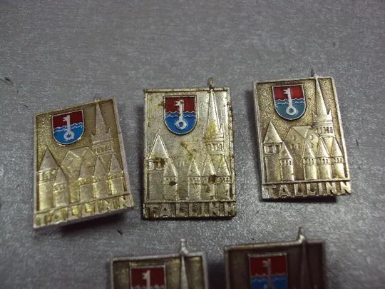 Купити знак таллин герб архитектура лот 7 шт №4001