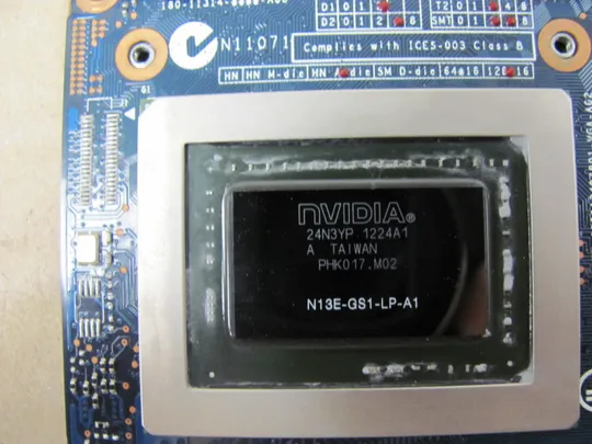 676-24 відеокарта 6050A2494801 NVIDIA N13E-GS1-LP-A1 GTX 670m 3GB для Toshiba Qosmio X870 X875  оригінал Продаж