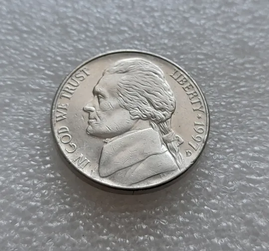 (8111 ря) 5 центів 1997 D США З аукціону