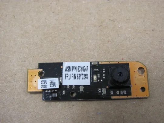 номер0601-16 WEB камера 63Y0248  дляLENOVO Thinkpad T520, T520i, W520, T530, T530i, W530, X220, X220T X230 оригінал Ціна