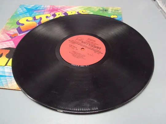 Пластинка мелодия Звезды дискотек Stars on 45 Нидерланды 1981 год диаметр 30 см №15414МЯ Торговий майданчик