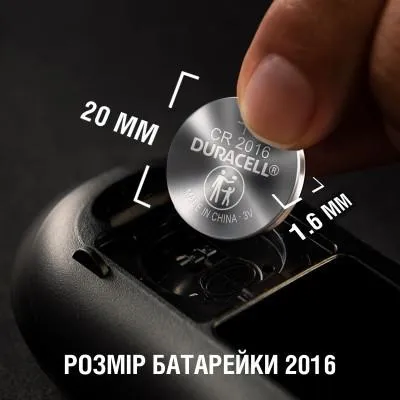 Батарейка Duracell CR 2016 / DL 2016 * 2 (5007667/5010969/5014810) Інтернет-аукціон