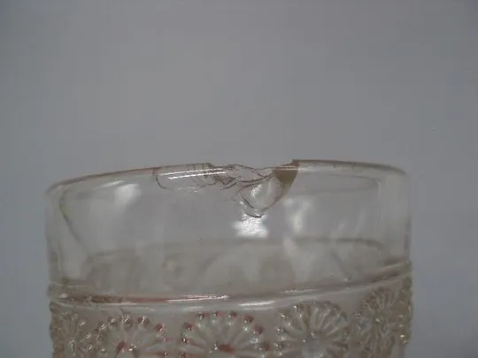 Стакан стекло Kaiser Jubilaeum бокал герб двухглавый орел и корона Кайзер 7,8 х 6,1 см №13399 Де купити