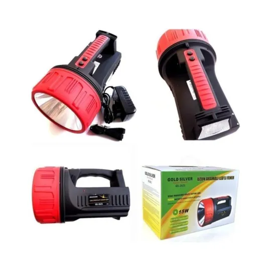 Купити Фонарь аккумуляторный ручной Gold Silver GS-2621 9339 15 Вт