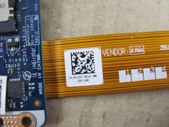 номер0356-21 плата USB AUDIO ZBU10 LF-A961P 0KCXKT  кнопка вкл  для Dell Latitude P40G  E7450 7450 оригінал Де купити