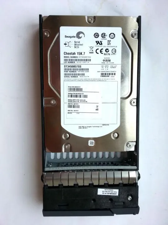 Жесткий диск 3,5&quot; SAS Seagate Cheetah 450Gb 15K.7 ST3450857SS + корзина З аукціону