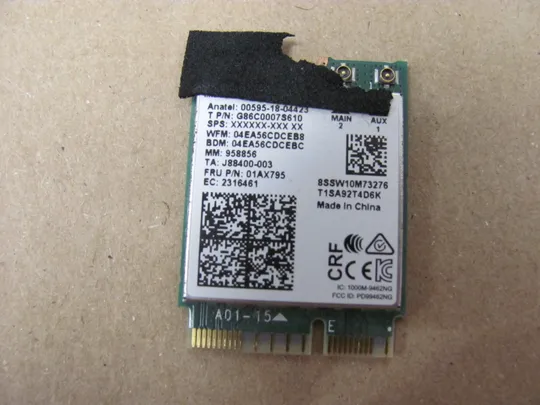 642-15 WI-FI модуль 01AX795 01AX798 J88400-003  для MEDION AKOYA  S6445 E17201 оригінал Ціна