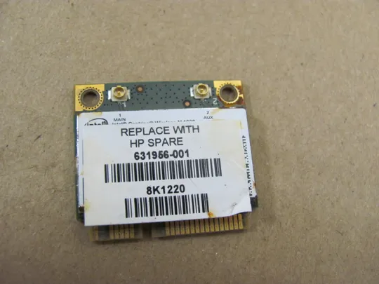 440-19 WI-FI адаптер  631956-001 60YFFFF для  HP Pavilion DV7 DV7-6000 DV7T  G4 G6 G7  оригінал З аукціону