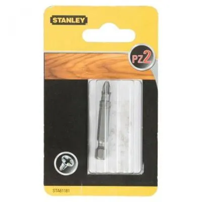 Купити Набор бит Stanley усиленная Pz2, 50мм, 1шт. (STA61181)