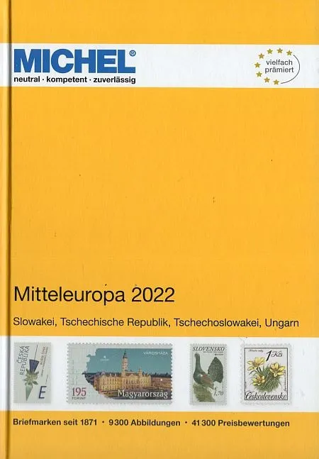 2022 - Michel - Mitteleuropa / Каталог марок Центральная Европа - *.pdf Ціна