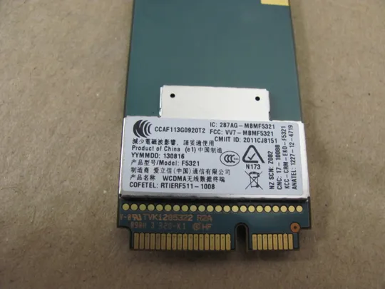 443-23 Модем 3G F5321 1227-12-4719 710788-001 для  HP EliteBook Revolve 810  6470b оригінал Де купити