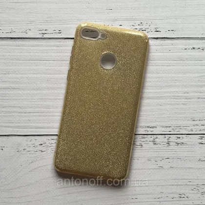 фото, Чохол Huawei Y9 2018 для телефону силіконовий Gold