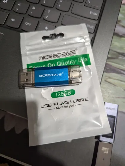 фото, MicroDrive 128GB Type-C USB 2.0 флешка128гб юсб 2.0