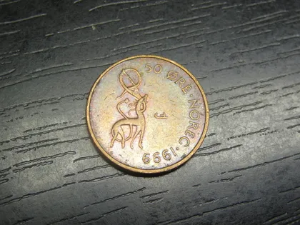 фото, 50 оре Норвегія 1999