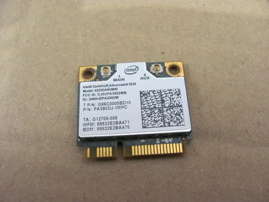 Купити номер0175-6 WI-FI адаптер PA3902U-1MPC INTEL 6230 для   Toshiba Portege Z830 R840 оригінал