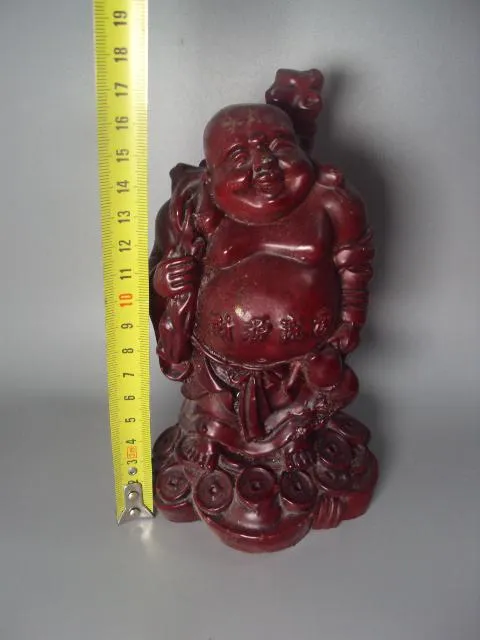 Фигура пластик тяжелый японский бог богатства и веселья Хотэй или Смеющийся Будда Будай №10326 З аукціону