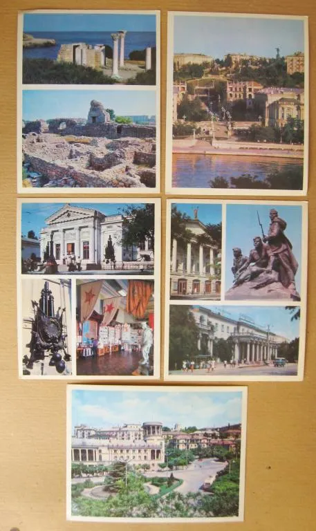 СЕВАСТОПОЛЬ - ГОРОД-ГЕРОЙ = КОМПЛЕКТ 1975 г. = 15 шт. = З аукціону