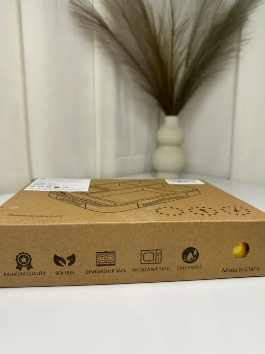 Купити Пластиковий синьо-жовтий ланч-бокс з 5 відділеннями(21)