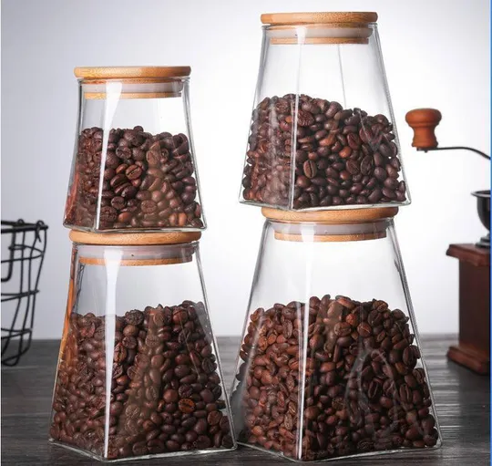 Купити Банка для хранения Ardesto Fresh Конус AR-1374-BLC 740 мл