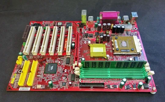 комплект плата MSI KT4AV ATX s462 + AMD Athlon 2600 + память 256Mb + AGP 8x видеокарта Інтернет-аукціон