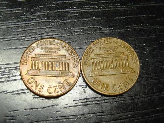 Купити 1 цент США 1972 (два різновиди)