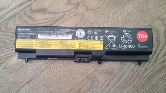 Li-Ion Аккумулятор Lenovo ThinkPad Battery 70+ 10.8V 5200mAh 57Wh к ноутбукам Lenovo FRU: 45N1001 Ціна