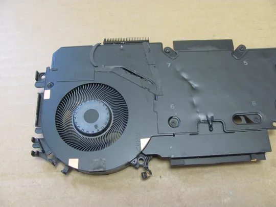 номер1020-10 система охолодження GPZ70 M75666-001 AT2YH005DA0 для HP Zbook Fury 17 G8  Охолоджувальна система Кулери та системи охолодження Охолодження материнської плати cooling system Кулер Охолоджувальний блок оригінал З аукціону