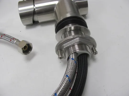 AIHOM Кухонний змішувач із змішувачем для душа Кухонний розсувний з 3-режимним змішувачем Кухонний змішувач, що обертається на 360° Змішувач для раковини Розсувний одноважільний змішувач, латунь (15) Характеристики