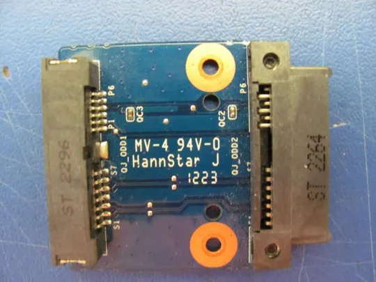 №53-11 Перехідник SATA DVD 6-71-W5507-D01 для TERRA MOBILE 1529 1220252 W550EU  оригінал Інтернет-аукціон