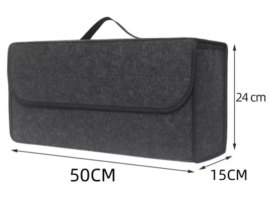 Купити Організатор для багажника автомобіля сірий