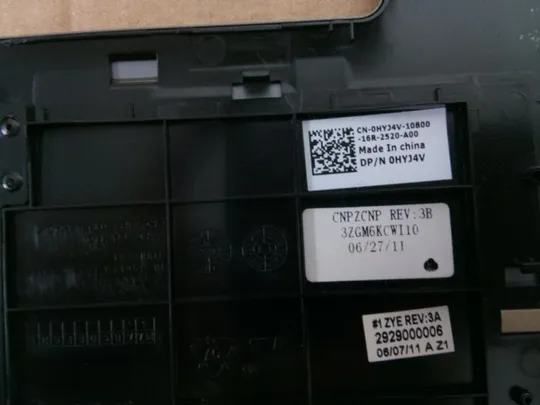 98-31 панель палмрест та тачпад 0HYJ4V для Dell XPS 15 L501X L502X оригінал З аукціону