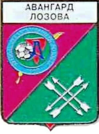 фото, Футбол. значок - ФК Авангард Лозовая,  Харьковская область  Украина. (серия герб города+лого).