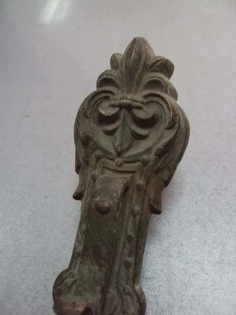 Крючок для штор крюк деталь полка бронза лев голова льва высота крепления 18,5 см №11590 Продаж