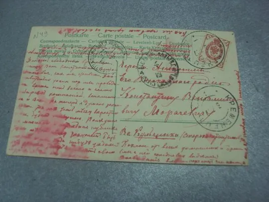 открытка девушка с пальмой кременец 1910 №1551 З аукціону