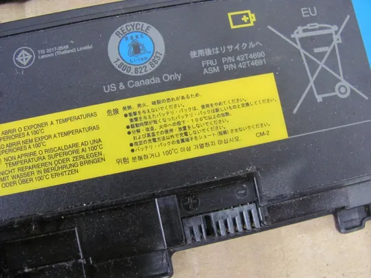 Оригінал АКБ, Акумуляторна батарея, живлення, battery, Оригінальна батарея 42T4832 42T4833 42T4690 11.1V для ThinkPad T400s T400s 2801 T400s 2808 T400s 2809 T400s 2815 Продаж
