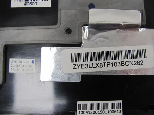 номер0128-1 Кришка панель палмрест 3LLX8TP10 дляHP Pavilion DV6 DV6-3000 оригінал Характеристики